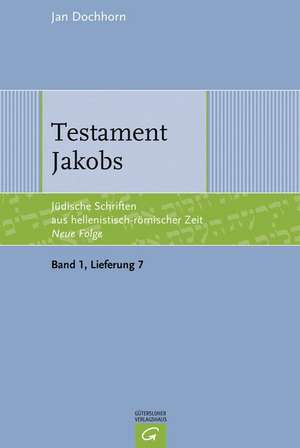 Testament Jakobs de Jan Dochhorn