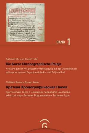 Die Kurze Chronographische Paleja de Sabine Fahl