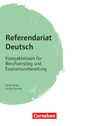 Referendariat Deutsch de Ursula Reichelt