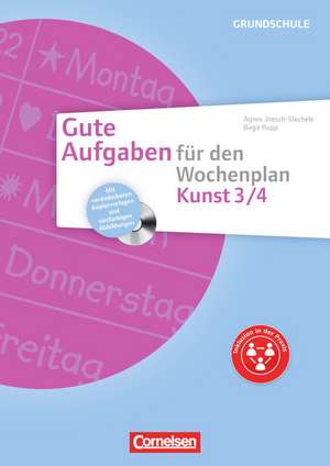 Gute Aufgaben für den Wochenplan Kunst 3/4 de Agnes Jiresch-Stechele