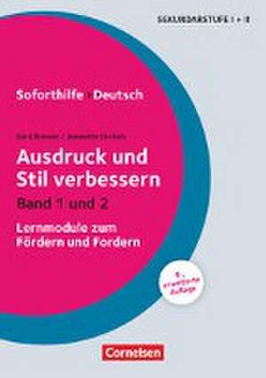 Soforthilfe - Deutsch: Ausdruck und Stil verbessern de Jeannette Deckers