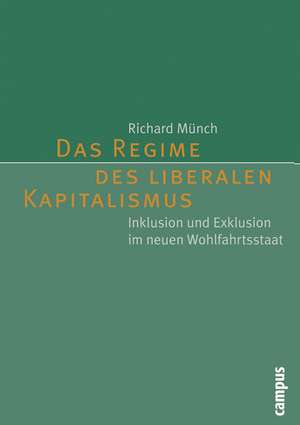 Das Regime des liberalen Kapitalismus de Richard Münch