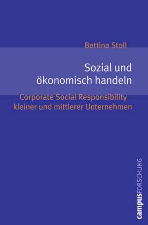 Sozial und ökonomisch handeln de Bettina Stoll