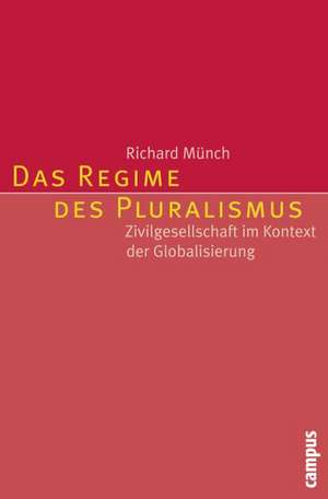 Das Regime des Pluralismus de Richard Münch