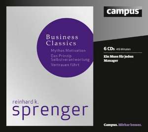 Sprenger Business Classics de Reinhard K. Sprenger