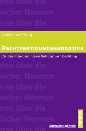 Rechtfertigungsnarrative de Andreas Fahrmeir