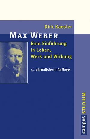 Max Weber de Dirk Kaesler