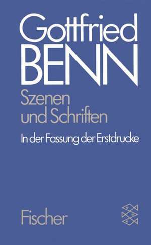 Werkausgabe IV. Szenen und Schriften de Bruno Hillebrand