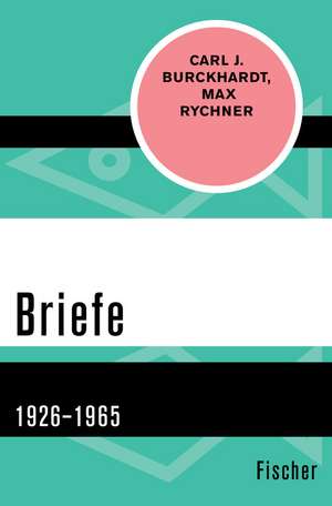 Briefe 1926-1965 de Carl J. Burckhardt