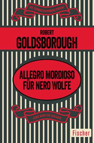 Allegro mordioso für Nero Wolfe de Robert Goldsborough