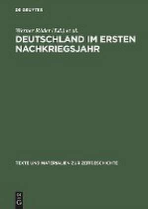 Deutschland im ersten Nachkriegsjahr: Berichte von Mitgliedern des Internationalen Sozialistischen Kampfbundes (ISK) aus dem besetzten Deutschland 1945/46 de Martin Rüther