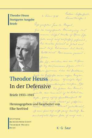 Theodor Heuss, In der Defensive de Elke Seefried