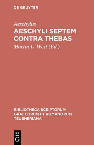 Septem contra Thebas de Aeschylus