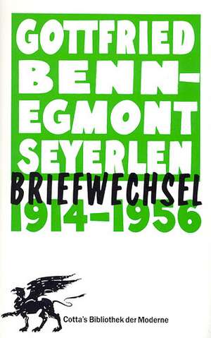 Briefwechsel 1914 - 1956 de Gerhard Schuster