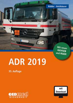 ADR 2019 de Klaus Ridder