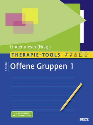 Therapie-Tools Offene Gruppen 1 de Johannes Lindenmeyer