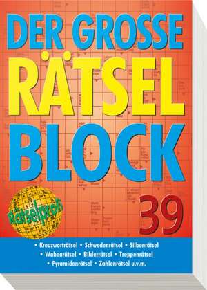 Der große Rätselblock 39