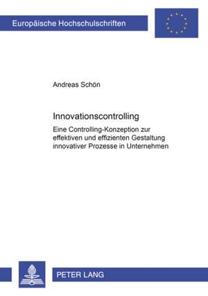 Innovationscontrolling de Andreas Schön