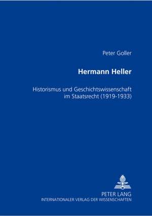 Hermann Heller de Peter Goller