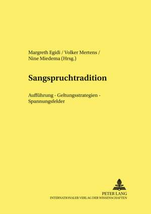 Sangspruchtradition de Margreth Egidi