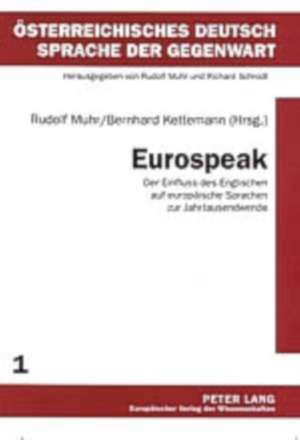 Eurospeak de Rudolf Muhr