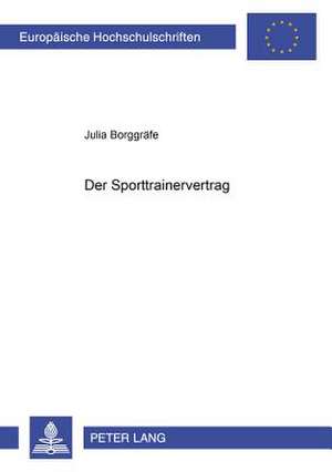 Der Sporttrainervertrag de Julia Borggräfe