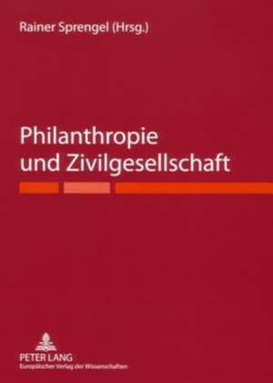 Philanthropie Und Zivilgesellschaft