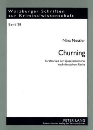 Churning de Nina Nestler