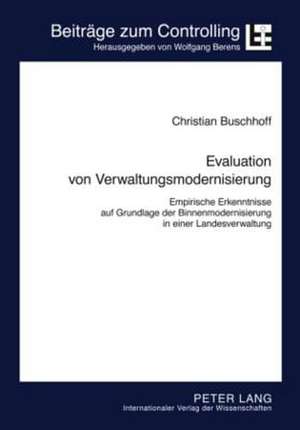 Evaluation Von Verwaltungsmodernisierung