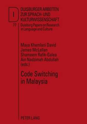 Code Switching in Malaysia de Maya Khemlani David