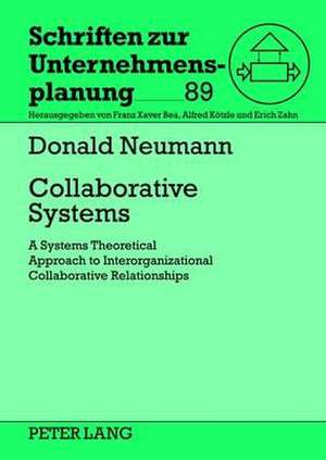 Collaborative Systems de Donald Neumann