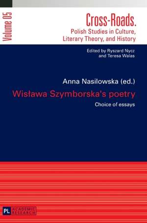  Wislawa Szymborska's Poetry de Anna Nasilowska