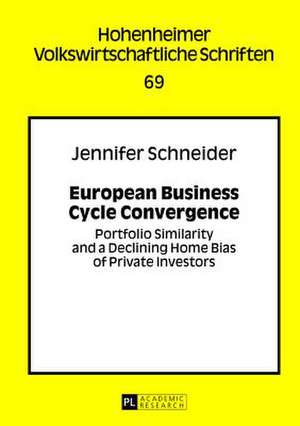 European Business Cycle Convergence de Jennifer Schneider