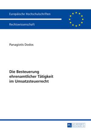 Die Besteuerung Ehrenamtlicher Taetigkeit Im Umsatzsteuerrecht: Tracing Religio-Scapes of Prosperity Gospel in Africa and Beyond de Panagiotis Dodos