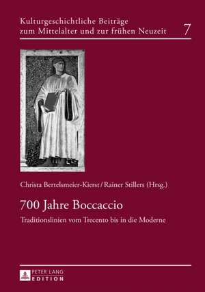 700 Jahre Boccaccio de Christa Bertelsmeier-Kierst