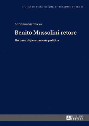 Benito Mussolini Retore de Siennicka, Adrianna