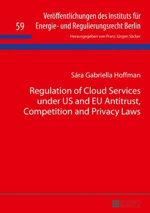 Regulation of Cloud Services under US and EU Antitrust, Competition and Privacy Laws de Sara Gabriella Hoffman