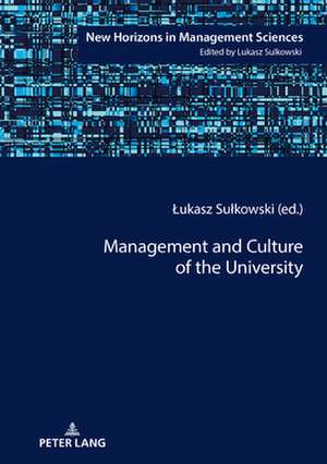 Management and Culture of the University