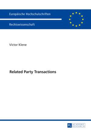 Related Party Transactions de Victor Klene