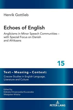 Echoes of English de Henrik Gottlieb