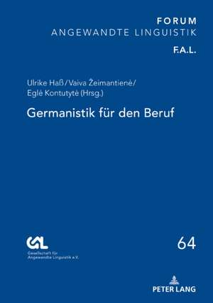 Germanistik für den Beruf