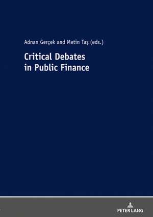 Critical Debates in Public Finance