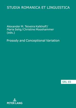 Prosody and Conceptional Variation