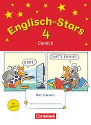 Englisch-Stars 4. Schuljahr. Übungsheft Comics de Barbara Gleich