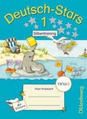 Deutsch-Stars - BOOKii-Ausgabe - 1. Schuljahr. Silbentraining. de Ursula von Kuester