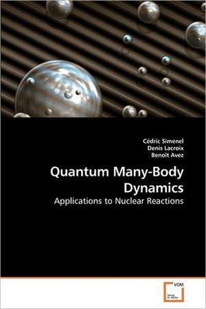 Quantum Many-Body Dynamics de Cédric Simenel