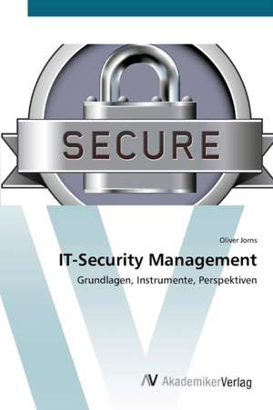 IT-Security Management de Jorns Oliver