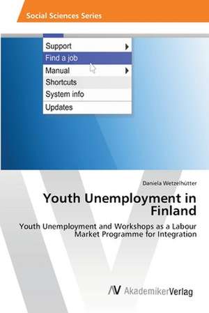 Youth Unemployment in Finland de Wetzelhütter Daniela