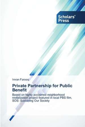 Private Partnership for Public Benefit de Imran Farooq