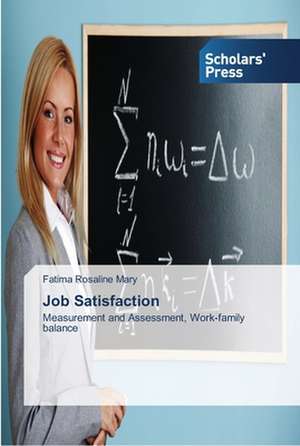 Job Satisfaction de Fatima Rosaline Mary